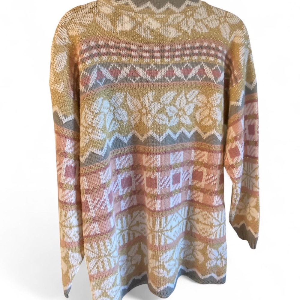 Retro Multi Color Sweater - Picture 4 of 6